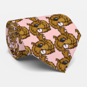 Happy Puppy Dog Stropdas (Opgerold)