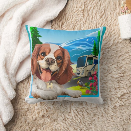 Happy Puppy Sierkussen (Deken)