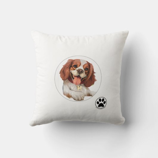 Happy Puppy Sierkussen (Achterkant)