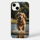 Happy Puppy Splash Case-Mate iPhone Case (Achterkant)