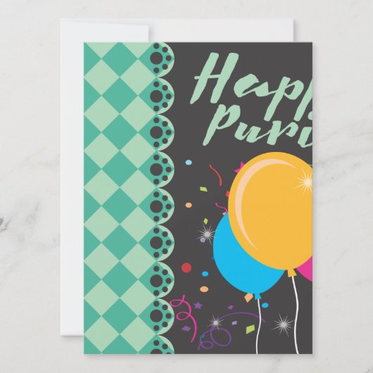 happy purim (Voorkant)