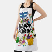Happy Purim Apron Schort (Insitu)