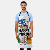 Happy Purim Apron Schort (Gedragen)