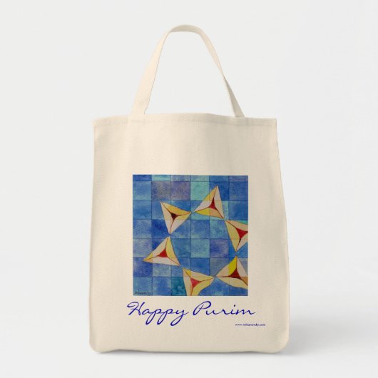 Happy Purim Bag - geweldig voor Shalach Manot Tote Bag (Voorkant)