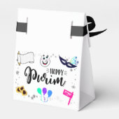 Happy Purim Bedankdoosjes (Achterkant)