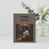 Happy Purim Briefkaart (Staand voorkant)