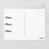 Happy Purim Briefkaart (Achterkant)