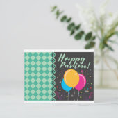 happy purim briefkaart (Staand voorkant)