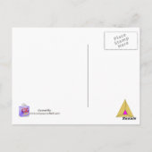 Happy Purim-Briefkaart Briefkaart (Achterkant)