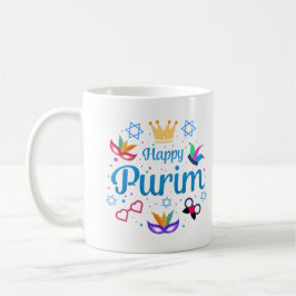 Happy Purim - Chag Purim Sameach Koffiemok