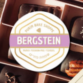 HAPPY PURIM Classy Bake Shop White Sticker