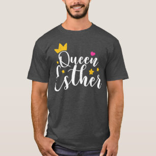 Happy Purim Costume Idea Queen Esther Hebrew Jewis T-shirt
