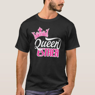 Happy Purim Costume Idea Queen Esther Hebrew Jewis T-shirt