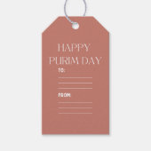 Happy purim Custom Gift Labels Cadeaulabel (Voorkant)