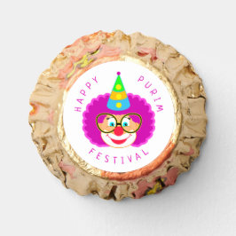 Happy Purim Festival Funny Clown Kinder Party