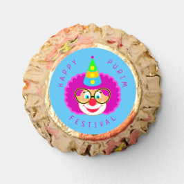 Happy Purim Festival Funny Clown Kinder Party