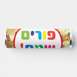 Happy Purim Festival Funny Toys Pattern Kinder Par