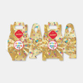 Happy Purim Festival Funny Toys Pattern Kinder Par Bedankdoosjes (Uitgevouwen)