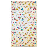 Happy Purim Festival geeft Pattern  Holiday Klein Cadeauzakje (Achterkant)