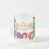 Happy Purim Festival Holiday Party Matglas Koffiemok (Voorkant links)