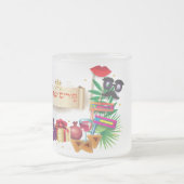 Happy Purim Festival Holiday Party Matglas Koffiemok (Center)