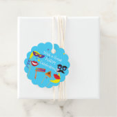 Happy Purim Festival Kinder feestdag cadeautjes Bedankjes Labels (In situ)