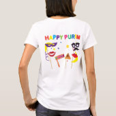 Happy Purim Festival Kinder feestdag cadeautjes T-shirt (Achterkant)