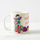 Happy Purim Festival Kinder feestdag Koffiemok (Links)