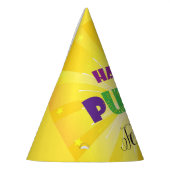 Happy Purim Festival Kinder Party Gifts Pattern Feesthoedjes (Links)