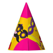 Happy Purim Festival Kinder Party Gifts Pattern Feesthoedjes (Achterkant)