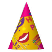 Happy Purim Festival Kinder Party Gifts Pattern Feesthoedjes (Links)