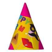 Happy Purim Festival Kinder Party Gifts Pattern Feesthoedjes (Rechts)