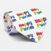 HAPPY PURIM funky t-shirt Stropdas (Opgerold)