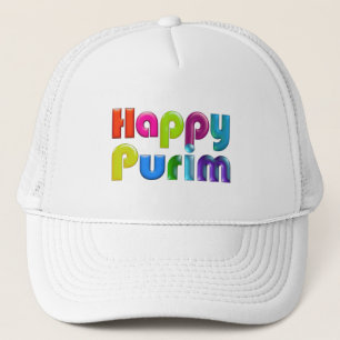 HAPPY PURIM funky Trucker Hat Pet