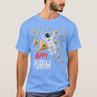 Happy Purim Funny Hamantaschen Gift Purim Jewish H T-shirt