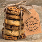 Happy Purim Gepersonaliseerde Kosher Info Rubberstempel