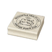 Happy Purim gepersonaliseerde medium rubberen stem Rubberstempel (Stempel)