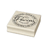 Happy Purim gepersonaliseerde medium rubberen stem Rubberstempel (Stempel)