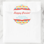 Happy Purim Gift Label (Tas)