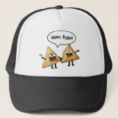 Happy Purim hamantaschen Trucker Pet (Voorkant)