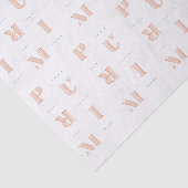 Happy Purim in Neutrals Mishloach Manot Tissuepapier (Detail)