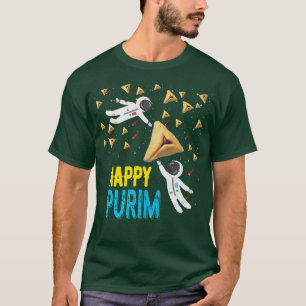 Happy Purim Jewish Funny Hamantaschen Gift Purim H T-shirt