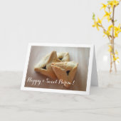 Happy Purim Kaart (Gele Bloem)