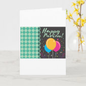 happy purim kaart (Gele Bloem)