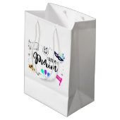Happy Purim Medium Cadeauzakje (Achterkant Gekanteld)