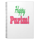 Happy Purim Notitieboek (Voorkant)