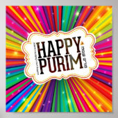 Happy Purim Poster (Voorkant)