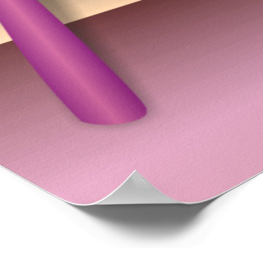 Happy Purim-Poster Poster (Hoek)