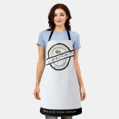 HAPPY PURIM Script Grappig gepersonaliseerd Schort (Gedragen)