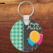 happy purim sleutelhanger (Voorkant)